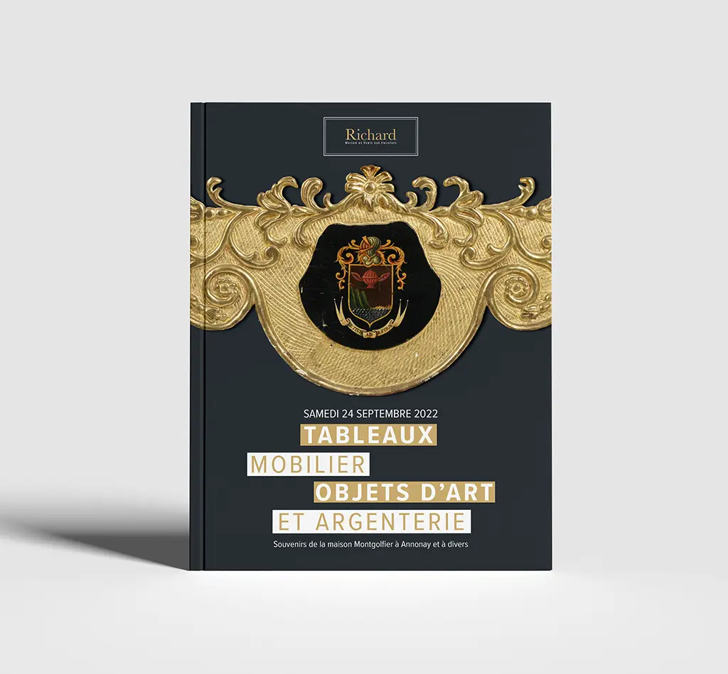 Catalogue d'art conception graphique et mise en page par zeste de créa studio graphique Lyon Amandine Dubus Arcier pour Maison de Venets Richard