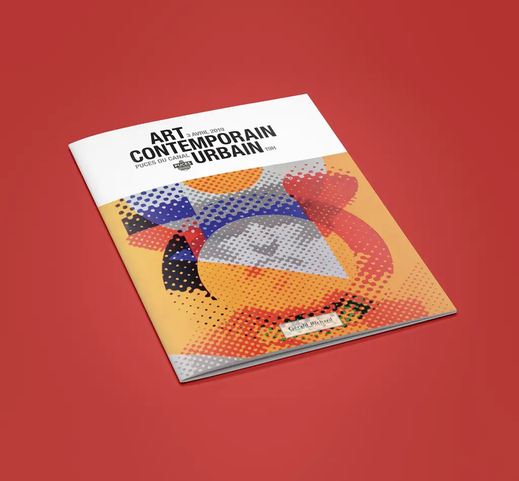 Catalogue d'art urbain street art conception graphique et mise en page par zeste de créa studio graphique Lyon Amandine Dubus Arcier pour Maison de Ventes Richard